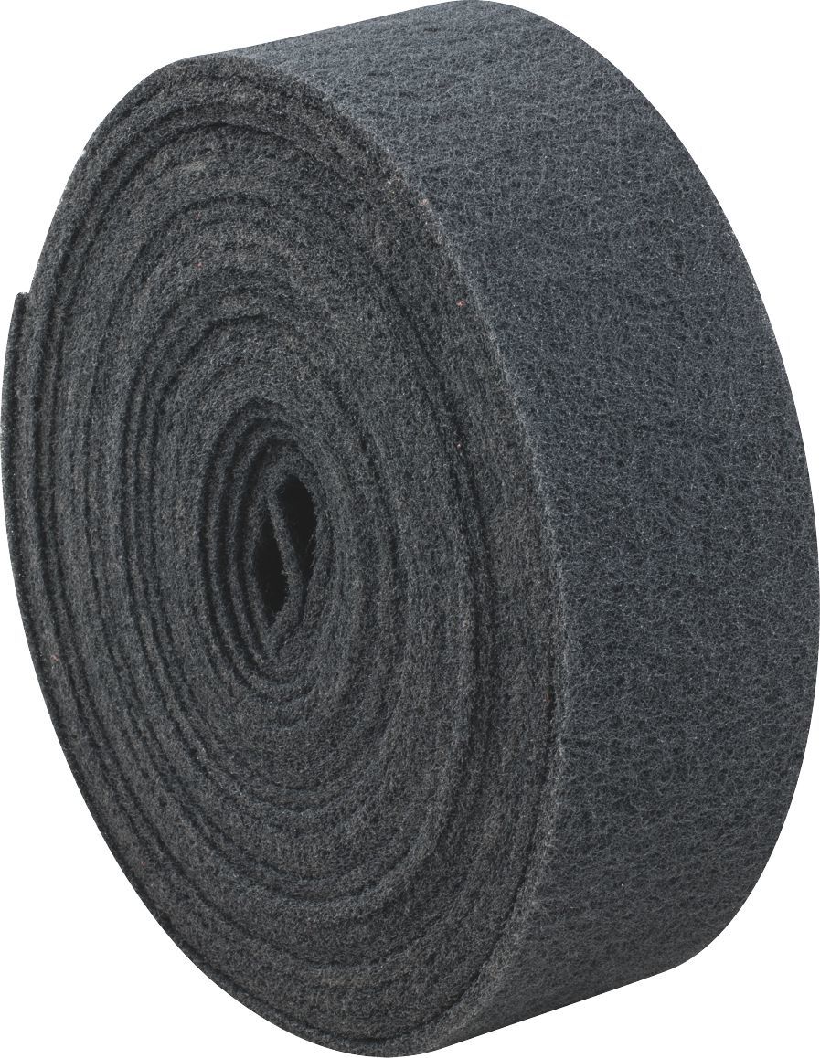 PFERD POLIVLIES ROLL SURFACE CONDITIONING PVLR 115MM X 10M CRS/MED (BLACK)